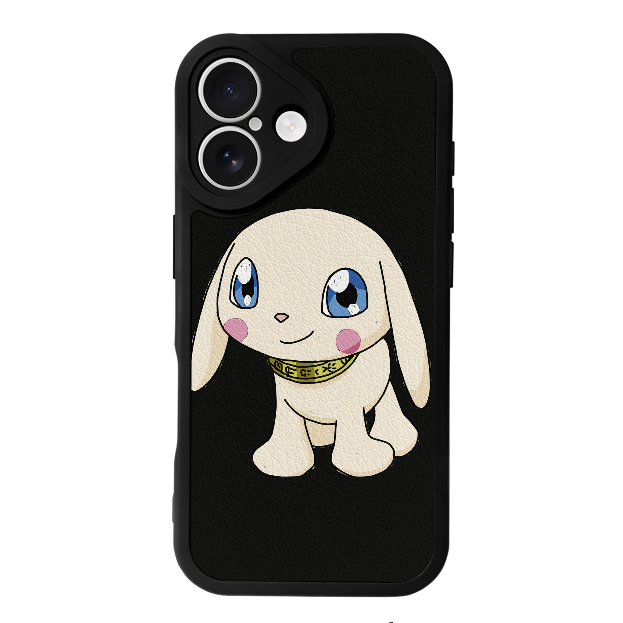（画像用） Digimon デジタルモンスター/デジモン 【iPhone 16シリーズ対応】シリコンスマホケース（レザー調） 材質：シリコン